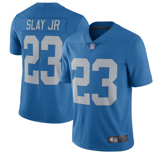 Detroit Lions Limited Blue Men Darius Slay Alternate Jersey NFL Football #23 Vapor Untouchable